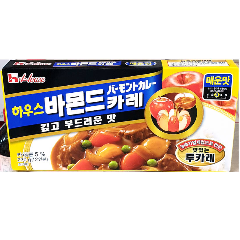 바몬드카레 매운맛 230g