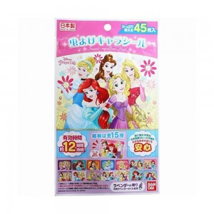 반다이 디즈니 프린세스 스티커타입 벌레퇴치제 45매입