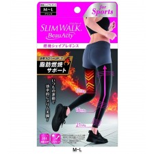 슬림워크 지방연소 뷰티 액티 스포츠 레깅스 블랙 M-L